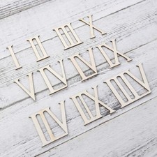 Numeri romani per fai da te